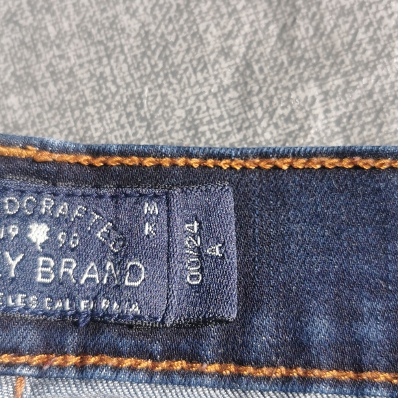 Size 00 / 24 A Lucky Brand Brooke Straight Dark Blue Jean 5 pocket - Picture 15 of 15